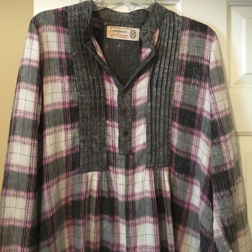 Free People Freeport Artesian De Luxe Shirt Dress - Picture 7 of 8